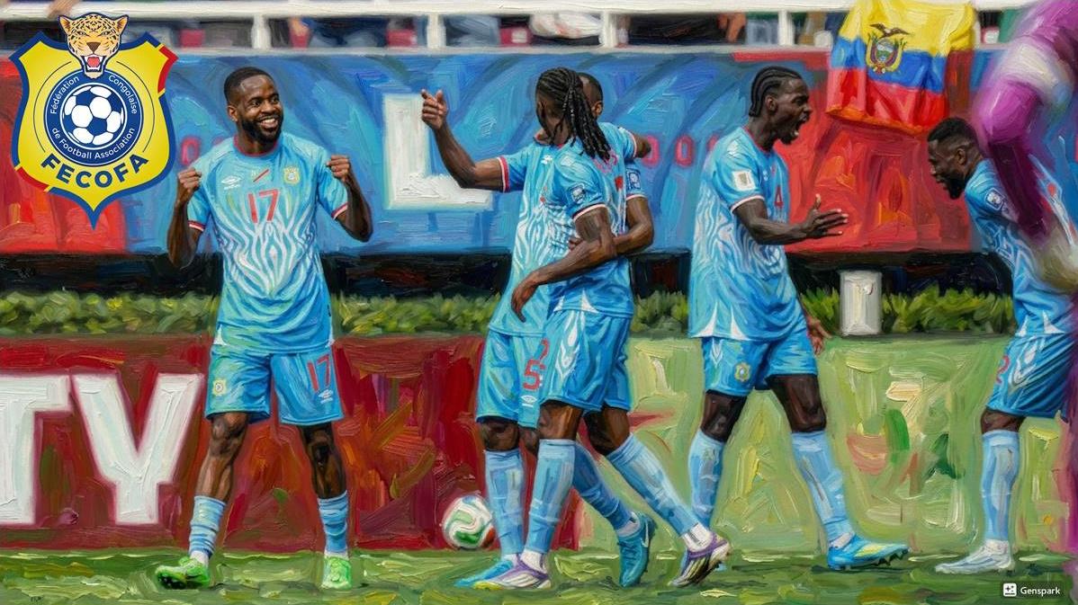 Les
                Léopards de la RDC célèbrent leur qualification pour la
                Coupe du Monde 2026