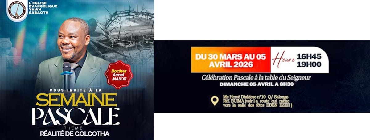 Semaine
Pascale 2026
